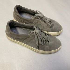 Helmut Lang Women’s Sneakers Shoes Size US 7.5 Suede Italy Quiet Luxury Designer